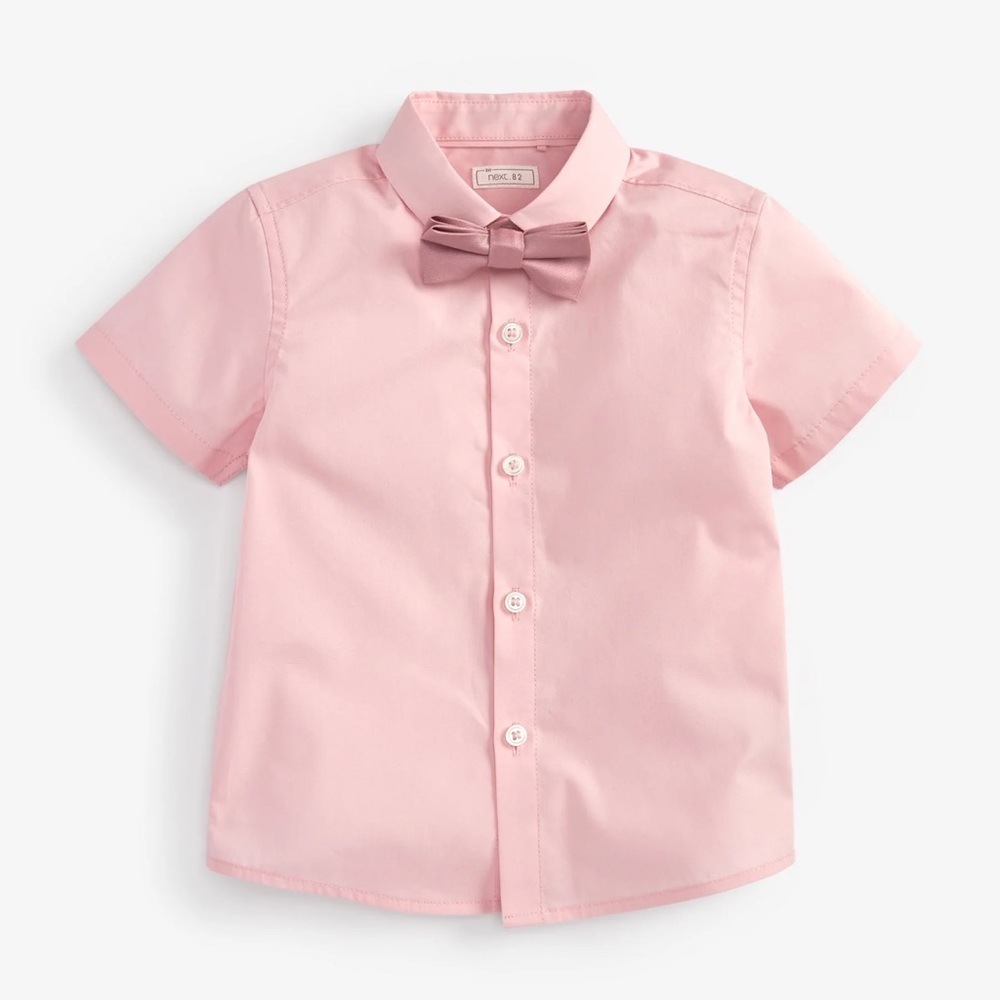 Grey Check Waistcoat and Pink Shirt Set Toddler 1.5T-2 T - Picture 10 of 13